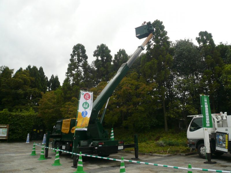 高所作業車 試乗体験