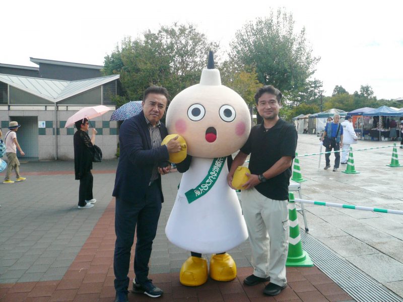 たわわちゃんも緑化推進